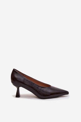 Czółenka Model Gavrielle 5645 Czekolada - Step in style Step in style