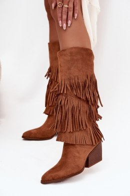 Kozaki Model Brivina 3775 Camel - Step in style Step in style