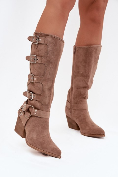 Kozaki Model Fivelle LQ-113 Dark Beige - Step in style Step in style
