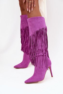 Kozaki Model Isalune H-59 Violet - Step in style Step in style