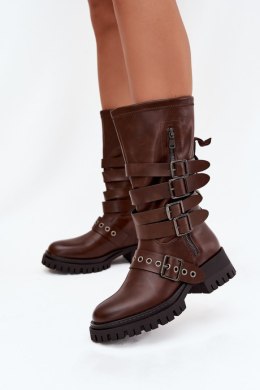 Kozaki Model Ivaline 3644 Brown - Step in style Step in style