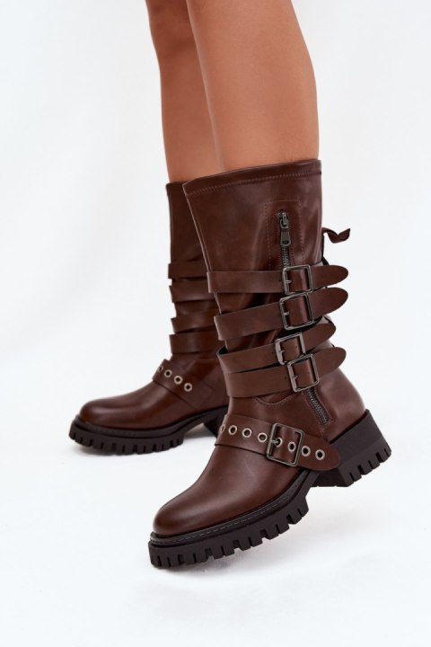 Kozaki Model Ivaline 3644 Brown - Step in style Step in style