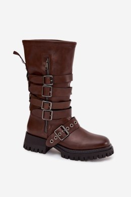 Kozaki Model Ivaline 3644 Brown - Step in style Step in style