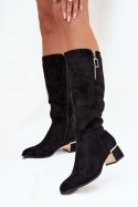 Kozaki Model Lyvienne 6912 Black - Step in style Step in style