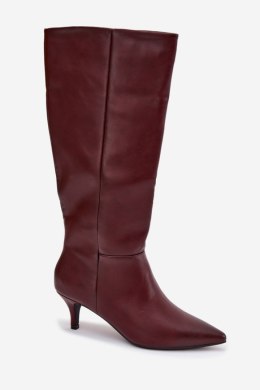 Kozaki Model Marcellia 8277 Bordo - Step in style Step in style