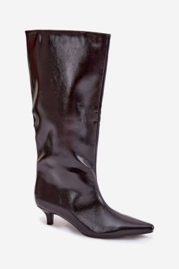 Kozaki Model Mireva 8686 Bordo - Step in style Step in style