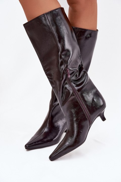 Kozaki Model Mireva 8686 Bordo - Step in style Step in style Kozaki Model Mireva 8686 Bordo - Step in style Step in style