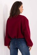 Kurtka Damska Model IT-KR-A8612.46 Bordo - Rue Paris Rue Paris