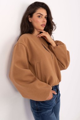 Kurtka Damska Model IT-KR-A8612.46 Camel - Rue Paris Rue Paris
