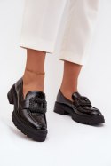 Mokasyny Model Luvianne 871 Black - Step in style Step in style Mokasyny Model Luvianne 871 Black - Step in style Step in style