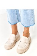 Mokasyny Model Seraphin MP405 Beige - Solea Solea Mokasyny Model Seraphin MP405 Beige - Solea Solea