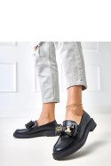 Mokasyny Model Teriwa G1770 Black - Solea Solea Mokasyny Model Teriwa G1770 Black - Solea Solea