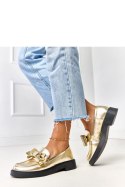 Mokasyny Model Teriwa G1770 Gold - Solea Solea Mokasyny Model Teriwa G1770 Gold - Solea Solea