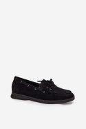 Mokasyny Model Zalina 22-374 Black - Step in style Step in style