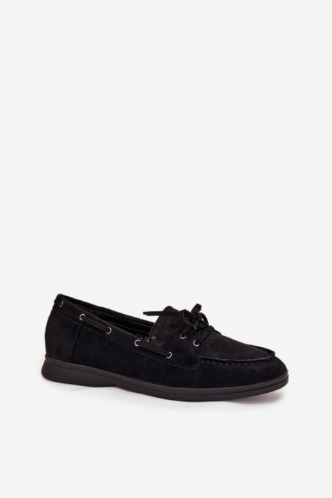 Mokasyny Model Zalina 22-374 Black - Step in style Step in style Mokasyny Model Zalina 22-374 Black - Step in style Step in style
