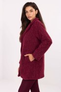 Płaszcz Damski Model IT-PL-96775.19P Bordo - Factory Price Factory Price Płaszcz Damski Model IT-PL-96775.19P Bordo - Factory Price Factory Price