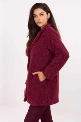 Płaszcz Damski Model IT-PL-96775.19P Bordo - Factory Price Factory Price