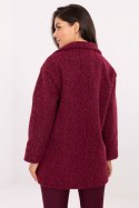 Płaszcz Damski Model IT-PL-96775.19P Bordo - Factory Price Factory Price Płaszcz Damski Model IT-PL-96775.19P Bordo - Factory Price Factory Price