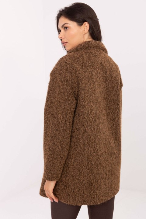 Płaszcz Damski Model IT-PL-96775.19P Brown - Factory Price Factory Price Płaszcz Damski Model IT-PL-96775.19P Brown - Factory Price Factory Price