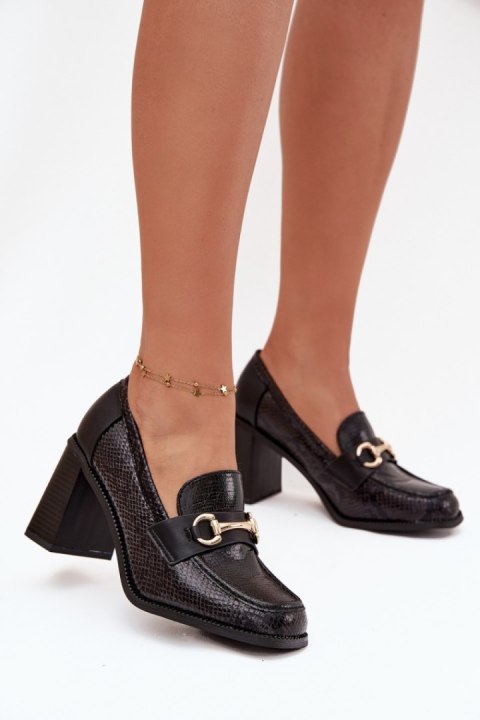Półbuty Model Novella C-881 Black - Step in style Step in style