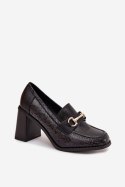 Półbuty Model Novella C-881 Black - Step in style Step in style