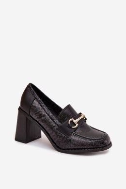 Półbuty Model Novella C-881 Black - Step in style Step in style