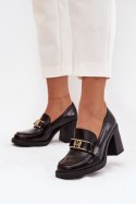 Półbuty Model Privelle 264 Czekolada - Step in style Step in style