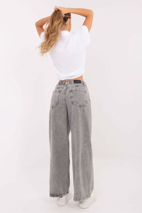 Spodnie Jeansy Damskie Model D80023BG62551G135 Grey - Sublevel Sublevel Spodnie Jeansy Damskie Model D80023BG62551G135 Grey - Sublevel Sublevel