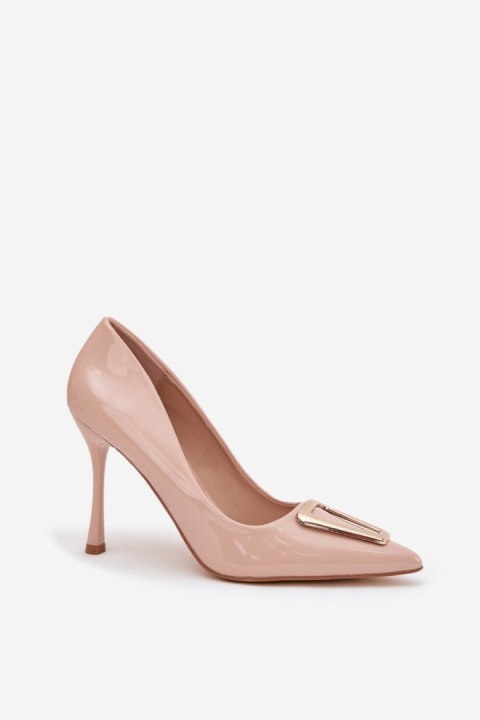 Szpilki Model Paivelle 9774 Beige - Step in style Step in style Szpilki Model Paivelle 9774 Beige - Step in style Step in style