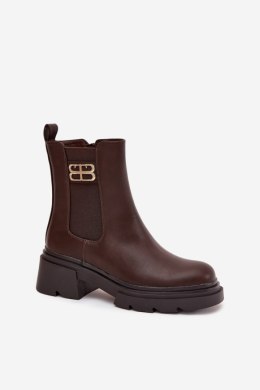 Sztyblety Model Serene 168-598 Brown - Step in style Step in style