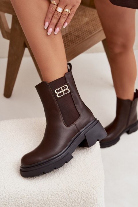 Sztyblety Model Serene 168-598 Brown - Step in style Step in style Sztyblety Model Serene 168-598 Brown - Step in style Step in style