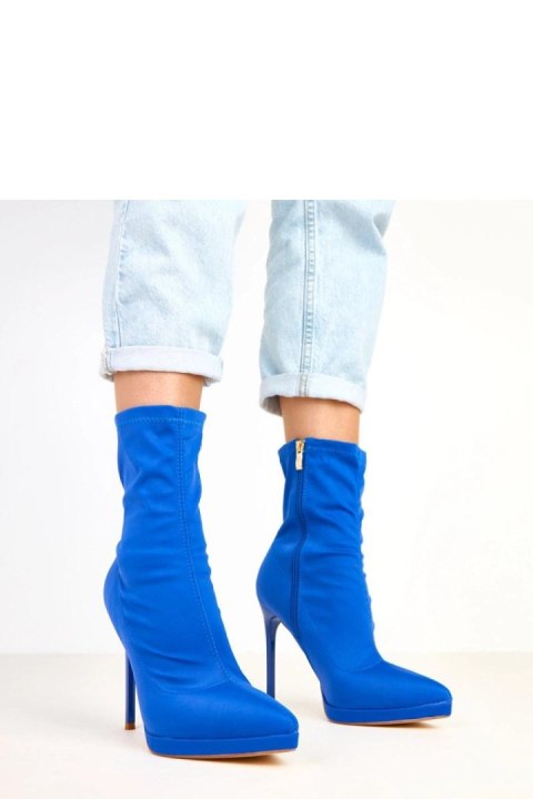 Botki Model Taylah YES-3073-9 Blue - Solea Solea Botki Model Taylah YES-3073-9 Blue - Solea Solea