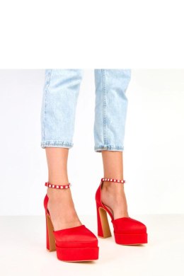 Czółenka Model Tolani YES-3062-8 Red - Solea Solea