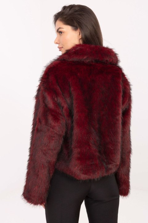 Kurtka Damska Model IT-KR-2502.50 Bordo - Rue Paris Rue Paris Kurtka Damska Model IT-KR-2502.50 Bordo - Rue Paris Rue Paris