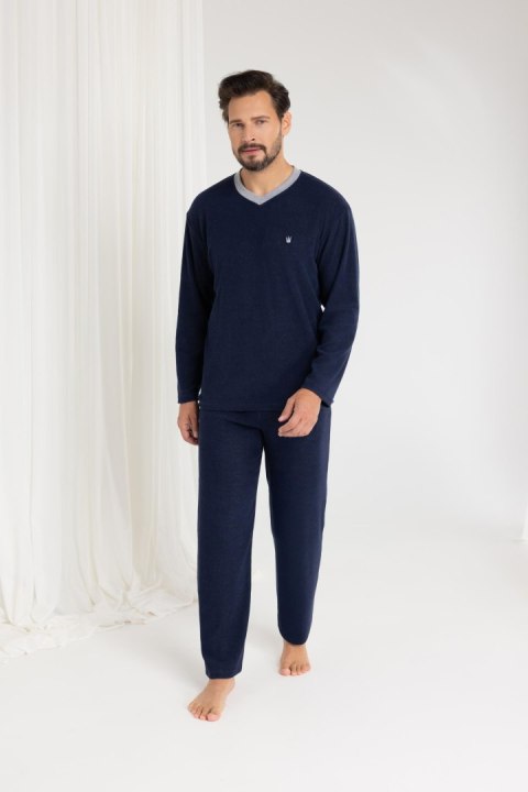 PIŻAMA MĘSKA 489 FROTTE DR R.2XL-3XL REGINA PIŻAMA MĘSKA 489 FROTTE DR R.2XL-3XL REGINA