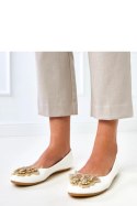 Baleriny Model Gruca GJ3092-3 White - Solea Solea Baleriny Model Gruca GJ3092-3 White - Solea Solea