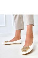 Baleriny Model Gruca GJ3092-3 White - Solea Solea Baleriny Model Gruca GJ3092-3 White - Solea Solea