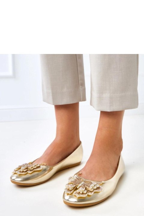 Baleriny Model Gruca GJ3092-4 Gold - Solea Solea