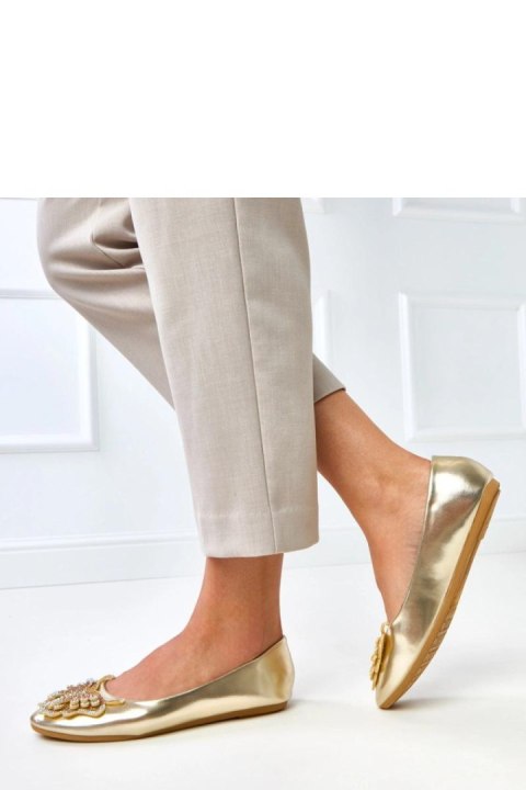 Baleriny Model Gruca GJ3092-4 Gold - Solea Solea Baleriny Model Gruca GJ3092-4 Gold - Solea Solea