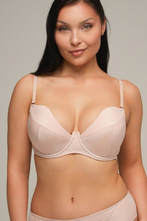Biustonosz push up Biustonosz Push-up Model 2202 Beige - Ava Ava