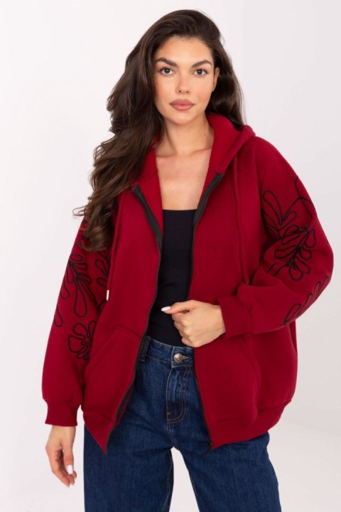 Bluza Damska Model RV-BL-A911.22 Bordo - Relevance Relevance