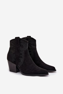 Botki Model Arabella HB-287 Black - Step in style Step in style