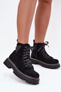 Botki Model Nariri 9568A-2 Black - Step in style Step in style
