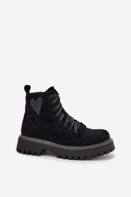 Botki Model Nariri 9568A-2 Black - Step in style Step in style