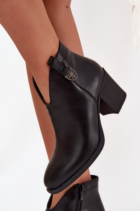 Botki Model Talienne ASA250-11 Black - Step in style Step in style Botki Model Talienne ASA250-11 Black - Step in style Step in style