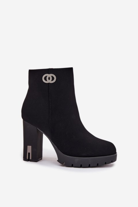 Botki Model Vessara 0-527 Black - Step in style Step in style Botki Model Vessara 0-527 Black - Step in style Step in style