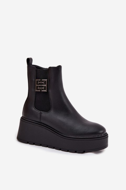 Botki Model Vinceza 58551 Black - Step in style Step in style Botki Model Vinceza 58551 Black - Step in style Step in style