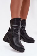 Botki Model Vinceza 58605 Black - Step in style Step in style