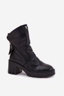 Botki Model Vinceza 58605 Black - Step in style Step in style