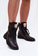 Botki Model Zazoo 3084 Black - Step in style Step in style
